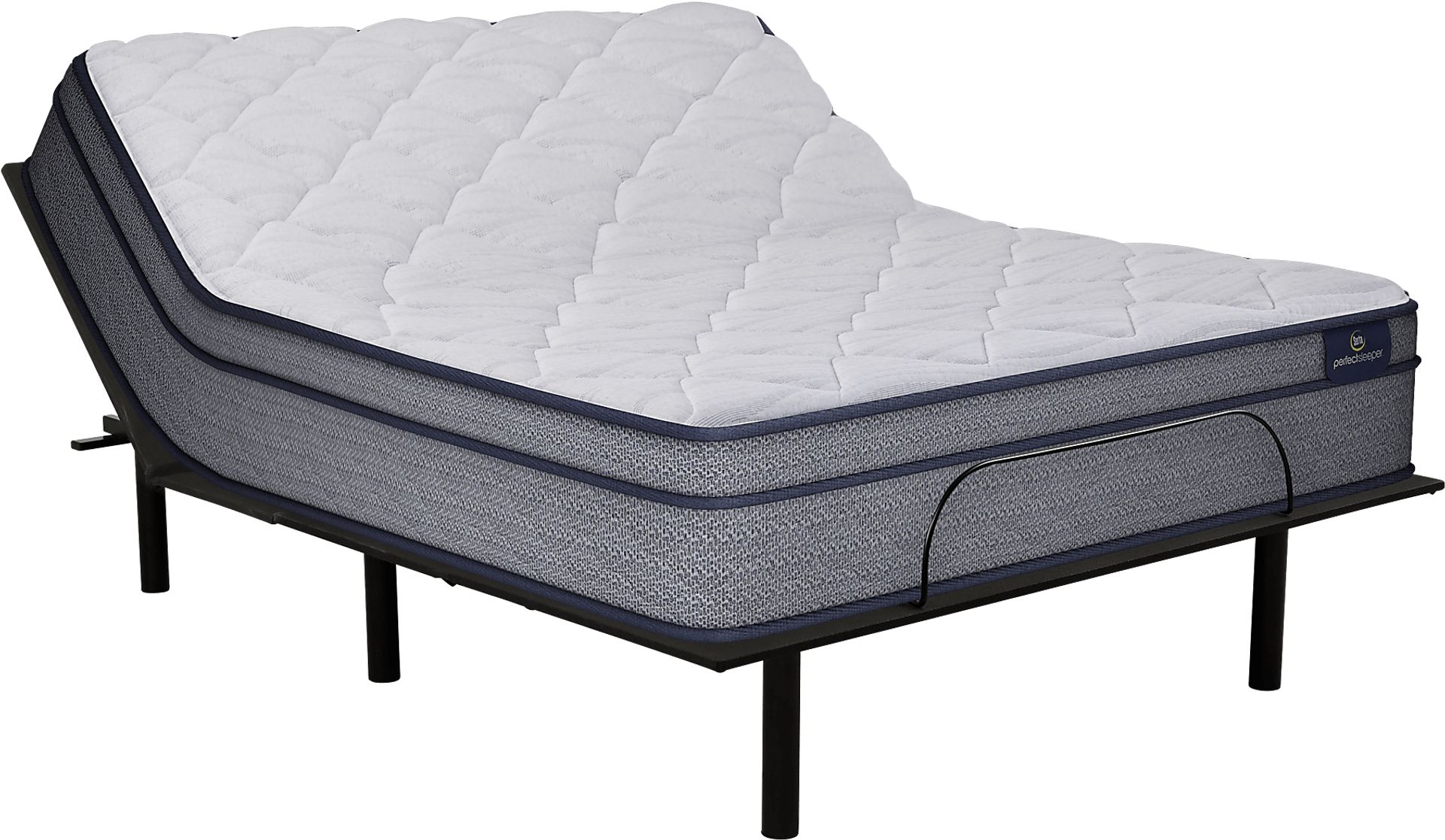 Serta Perfect Sleeper Camden Lake King Mattress with RTG Sleep 2000 Adjustable Base - Image 1