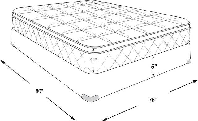 Dimension Image. Please refer to the Dimension Tab on this page for dimension details.