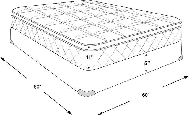 Dimension Image. Please refer to the Dimension Tab on this page for dimension details.