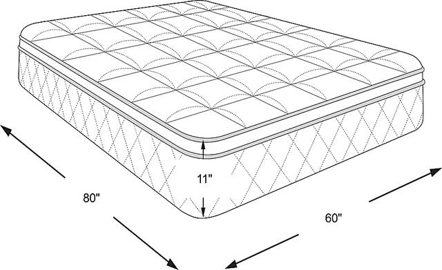 Dimension Image. Please refer to the Dimension Tab on this page for dimension details.