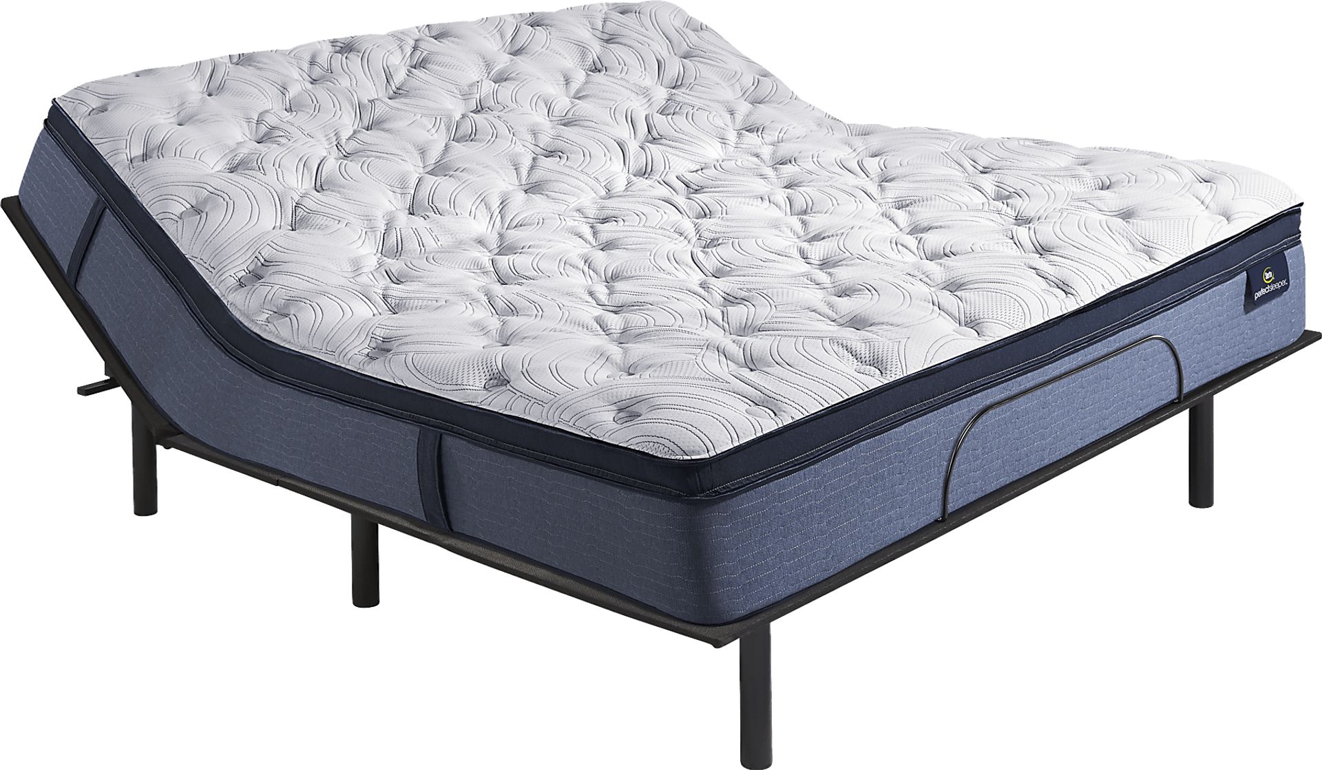 Serta Perfect Sleeper Delphine King Mattress with Head Up Only Base - Image 1