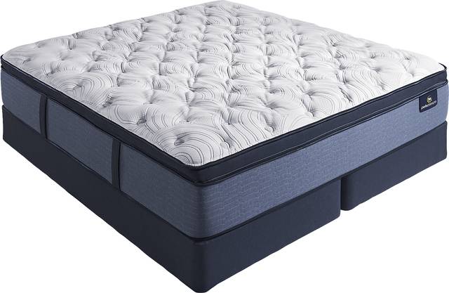 Serta Perfect Sleeper Delphine Low Profile King Mattress Set - Thumbnail - Image 1