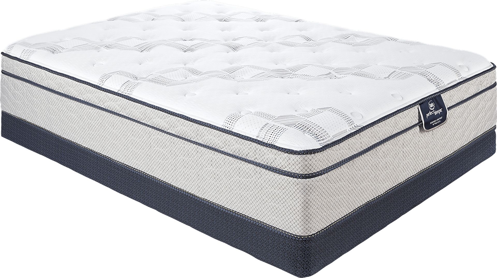 Serta Perfect Sleeper Echo Springs Low Profile King Mattress Set - Image 1