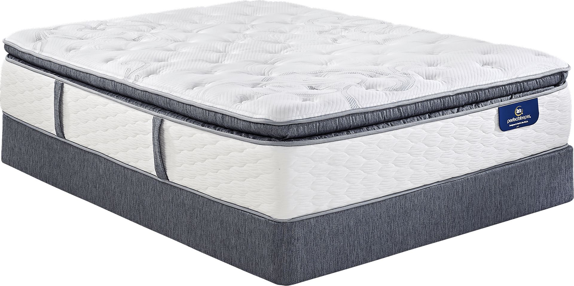 Serta Perfect Sleeper Elite Glengate Queen Mattress Set - Image 1