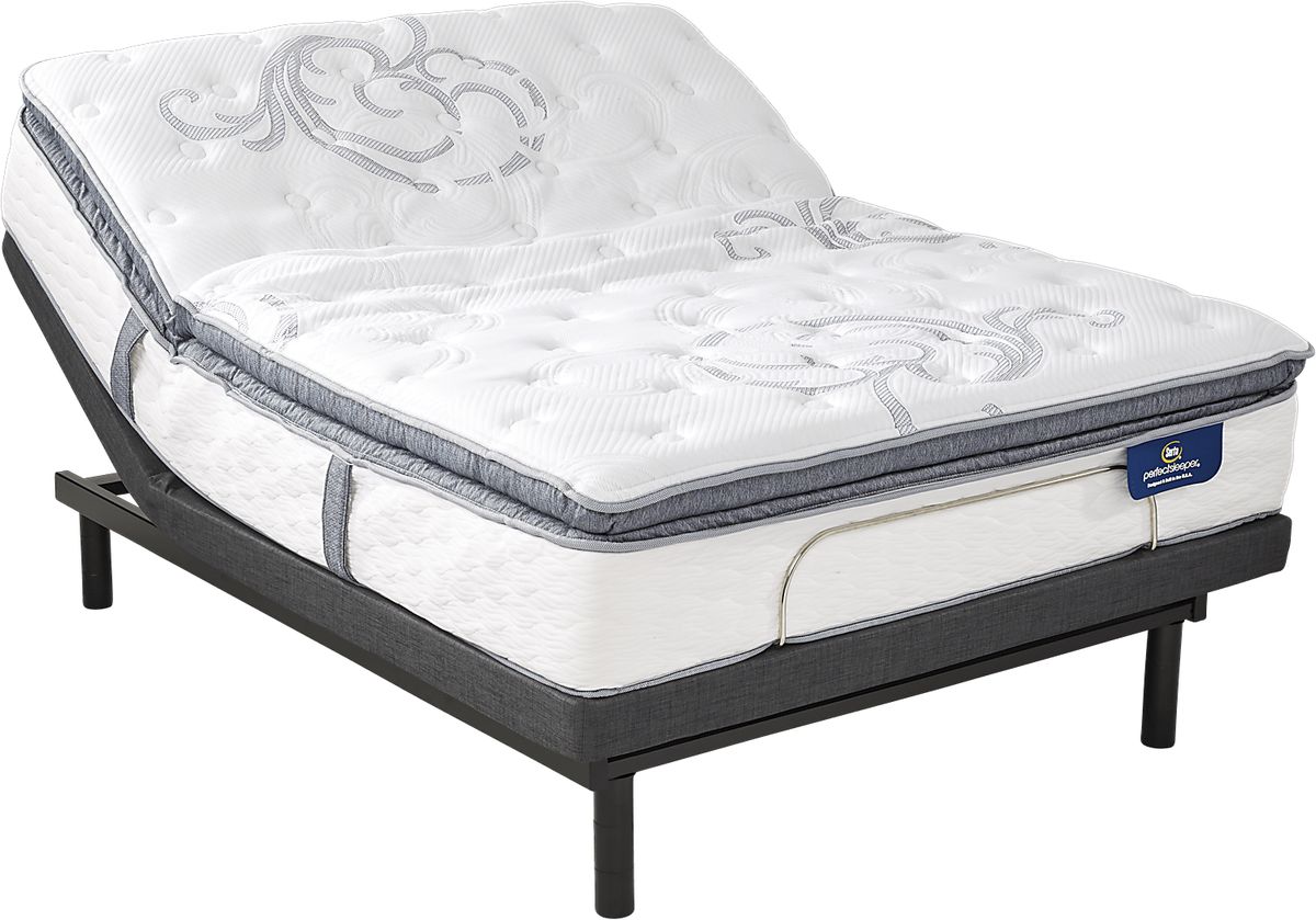 Serta Perfect Sleeper Glengate Queen Adjustable Mattress Set Rooms to Go