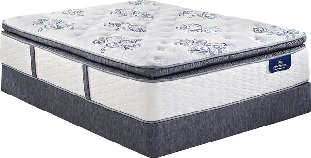 Serta Perfect Sleeper Elite Pleasant Way Queen Mattress Set - Thumbnail - Image 1