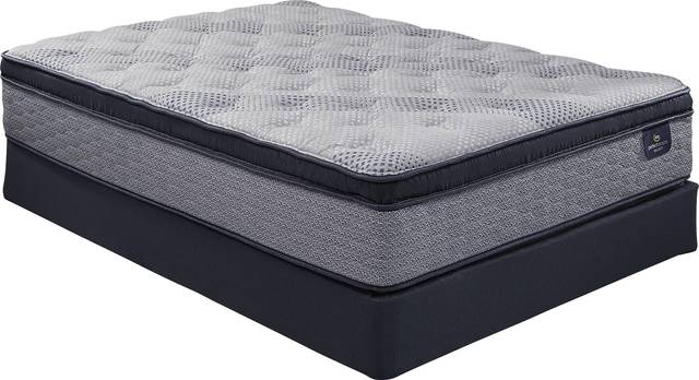 Serta Perfect Sleeper Gladwyn Low Profile Queen Mattress Set - Thumbnail - Image 1