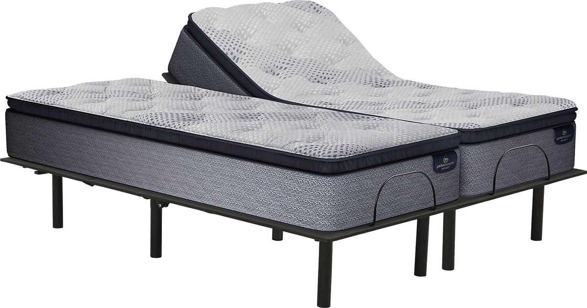 Serta Perfect Sleeper Gladwyn Split King Adjustable Mattress Set ...