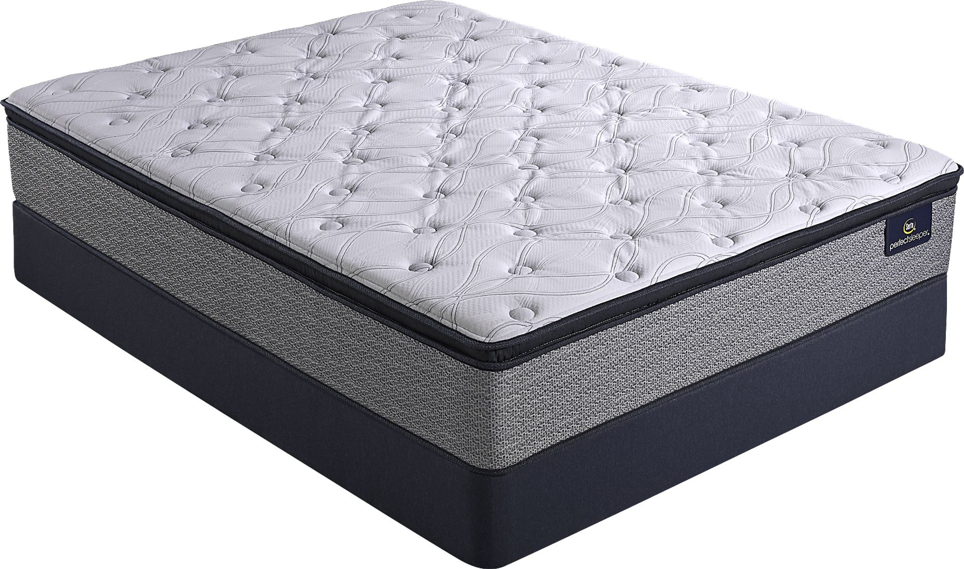 Serta Perfect Sleeper Grove Bay High Profile Queen Mattress Set - Image 1