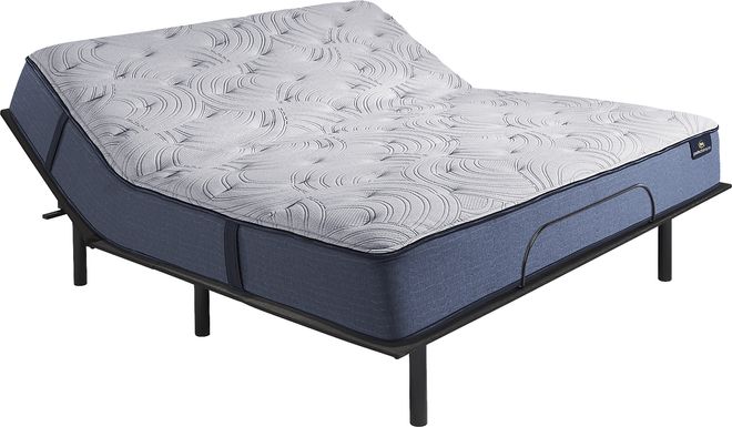 Serta Perfect Sleeper Leilani King Mattress with Head Up Only Base