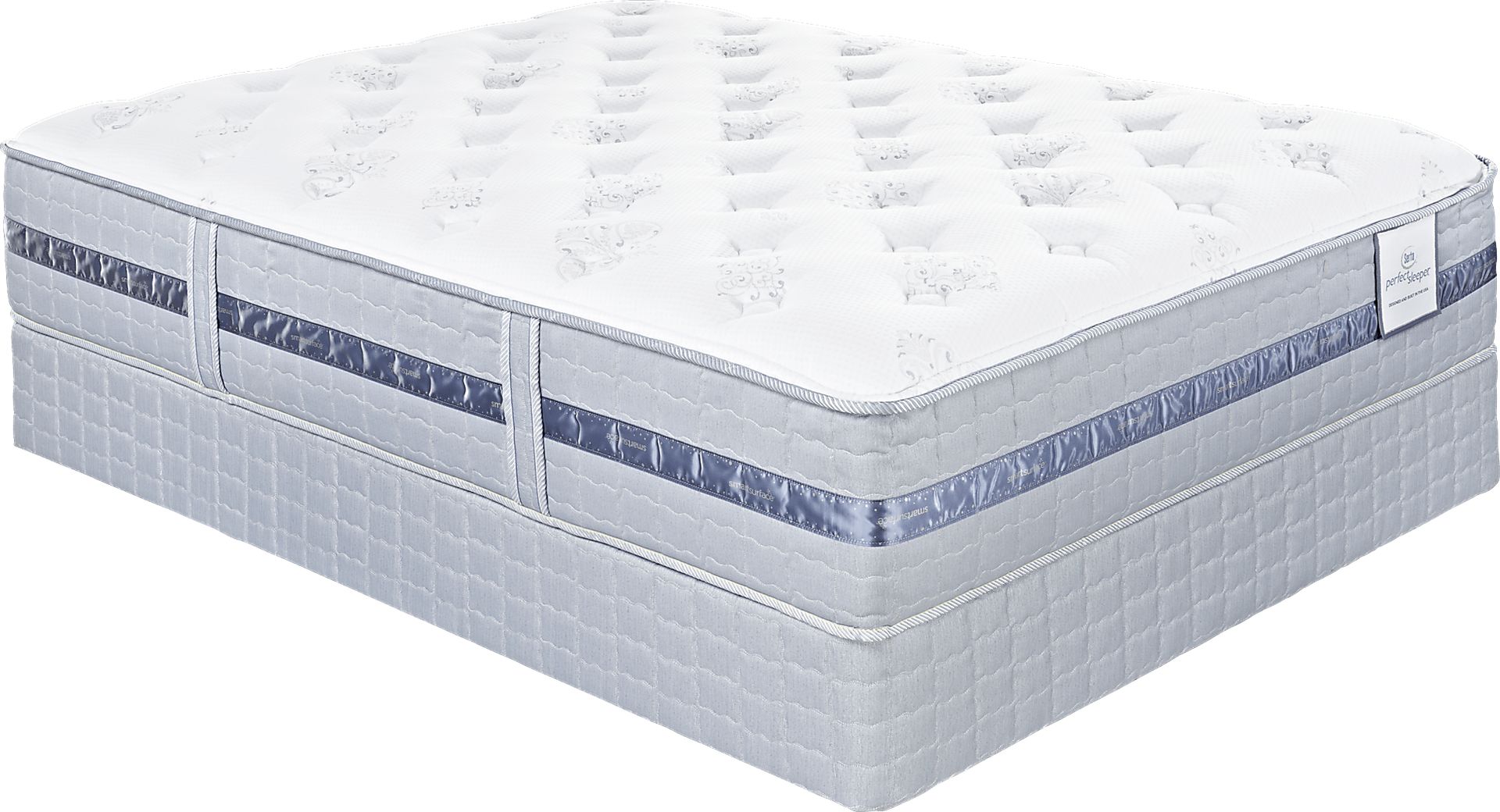 Serta Perfect Sleeper Lindley Queen Mattress Set - Image 1