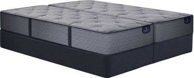 Serta Perfect Sleeper Lynwood Heights Low Profile Split King Mattress Set - Thumbnail - Image 1