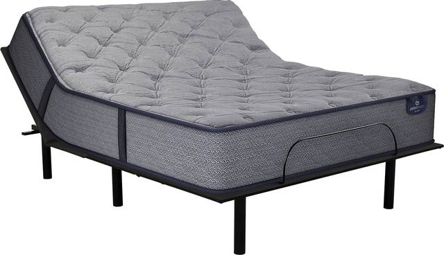 Serta Perfect Sleeper Lynwood Heights Queen Mattress with RTG Sleep 2000 Adjustable Base - Thumbnail - Image 1