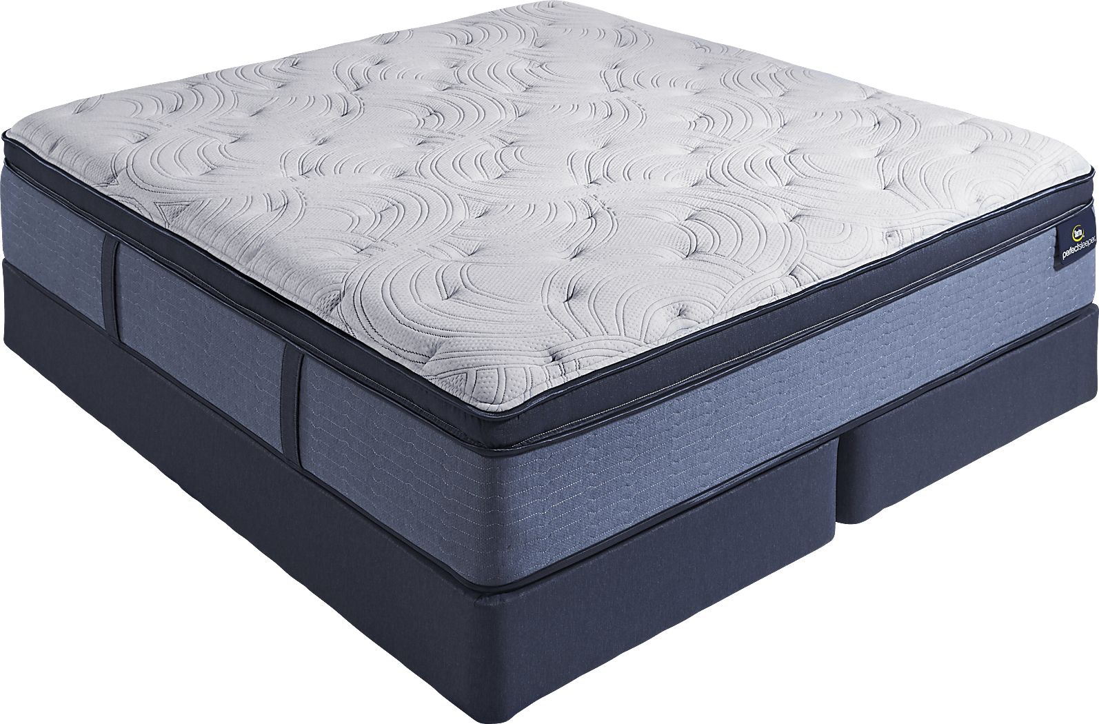 Serta Perfect Sleeper Mila Low Profile King Mattress Set Rooms To Go