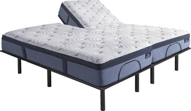Serta Perfect Sleeper Mila Split King Mattress with Head Up Only Base - Thumbnail - Image 1