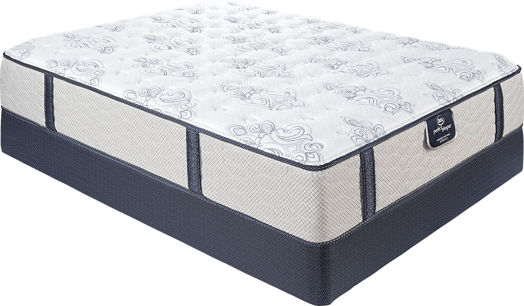serta perfect sleeper plush queen mattress set