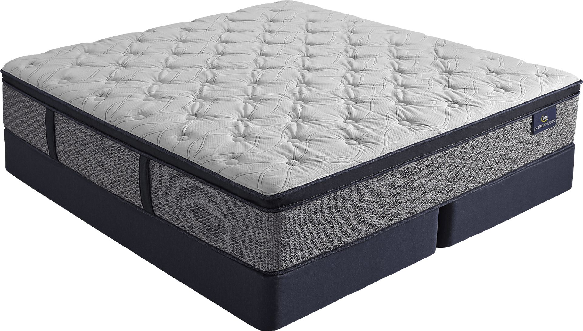 Serta Perfect Sleeper Pacific Dune High Profile King Mattress Set - Image 1