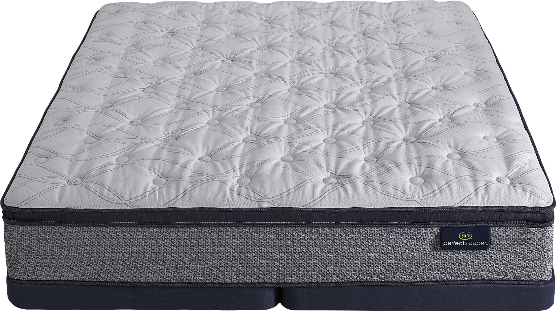 Serta Perfect Sleeper Pacific Dune Low Profile King Mattress Set - Image 2