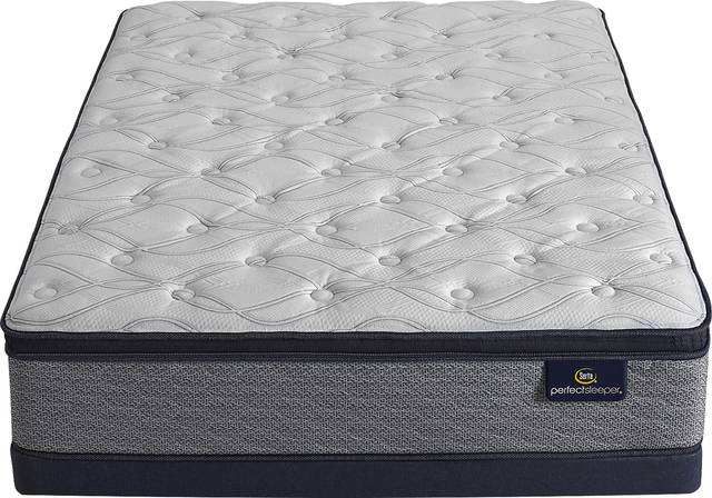 Serta Perfect Sleeper Pacific Dune Low Profile Queen Mattress Set - Thumbnail - Image 2