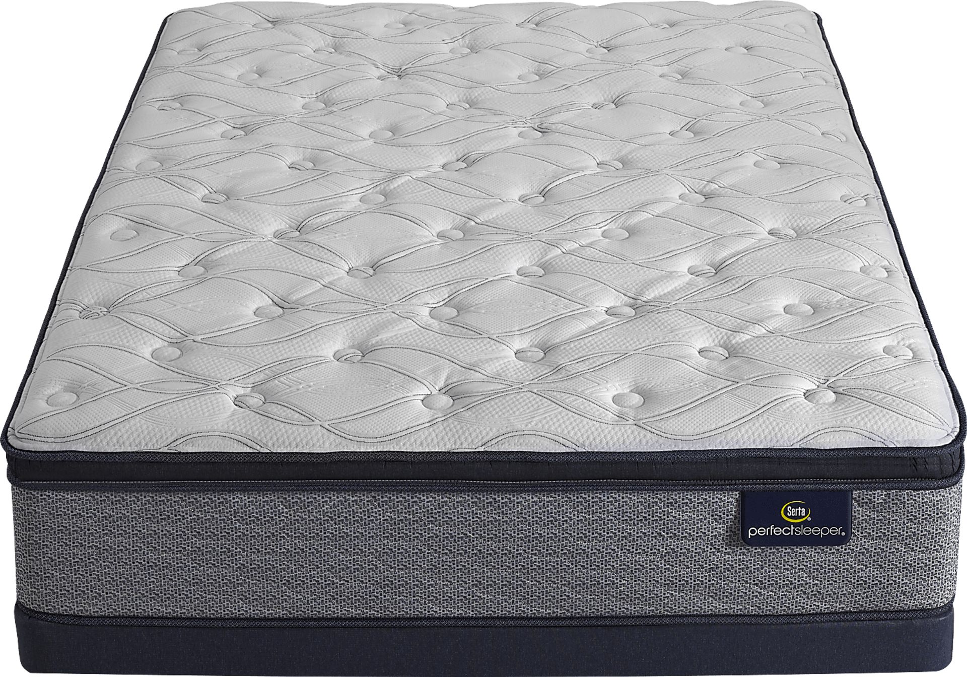 Serta Perfect Sleeper Pacific Dune Low Profile Queen Mattress Set - Image 2