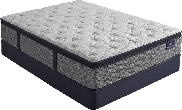 Serta Perfect Sleeper Pacific Dune High Profile Queen Mattress Set - Thumbnail - Image 1