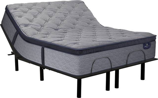 Serta Perfect Sleeper Pine Meadow King Mattress with RTG Sleep 2000 Adjustable Base - Thumbnail - Image 1