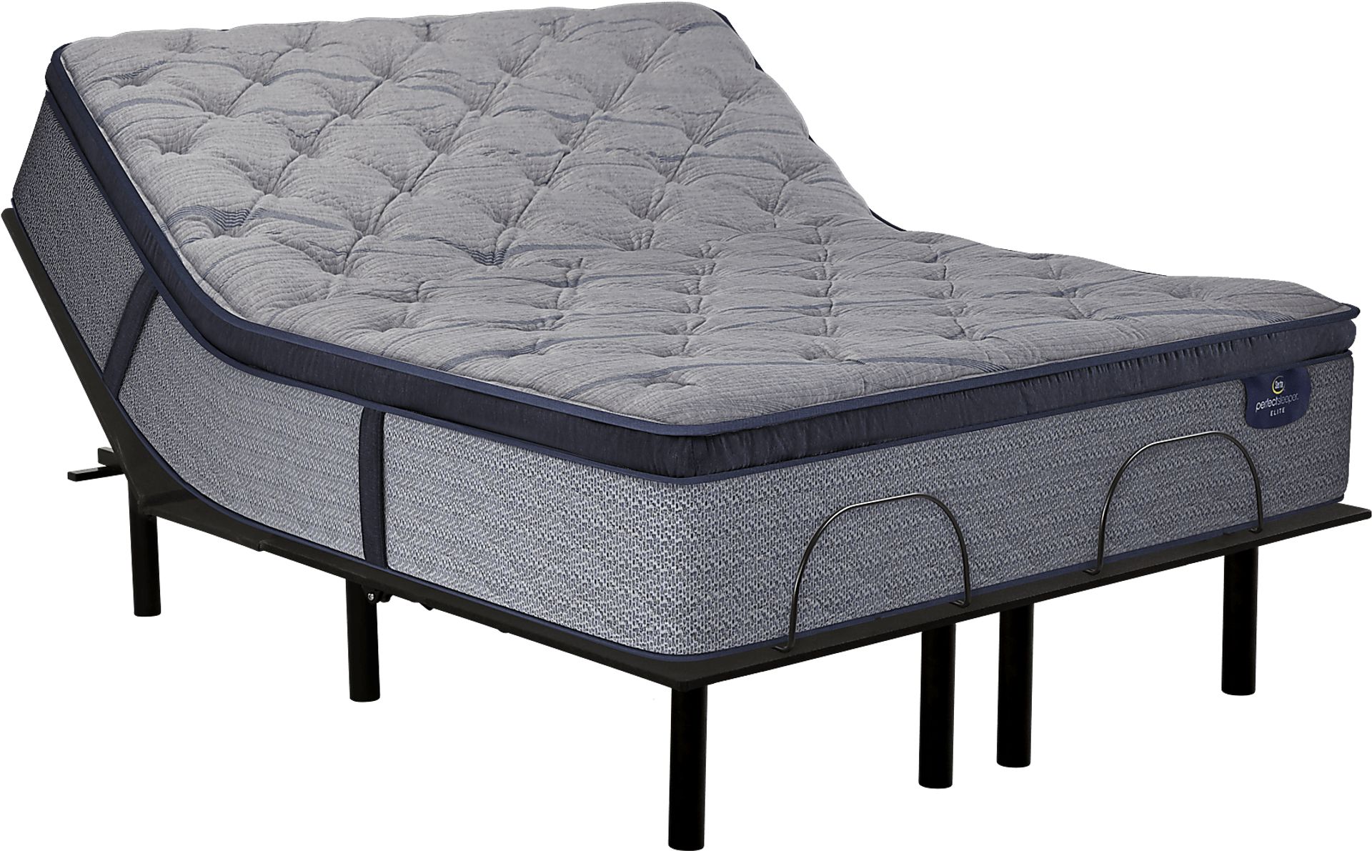 Serta Perfect Sleeper Pine Meadow King Mattress with RTG Sleep 2000 Adjustable Base - Image 1