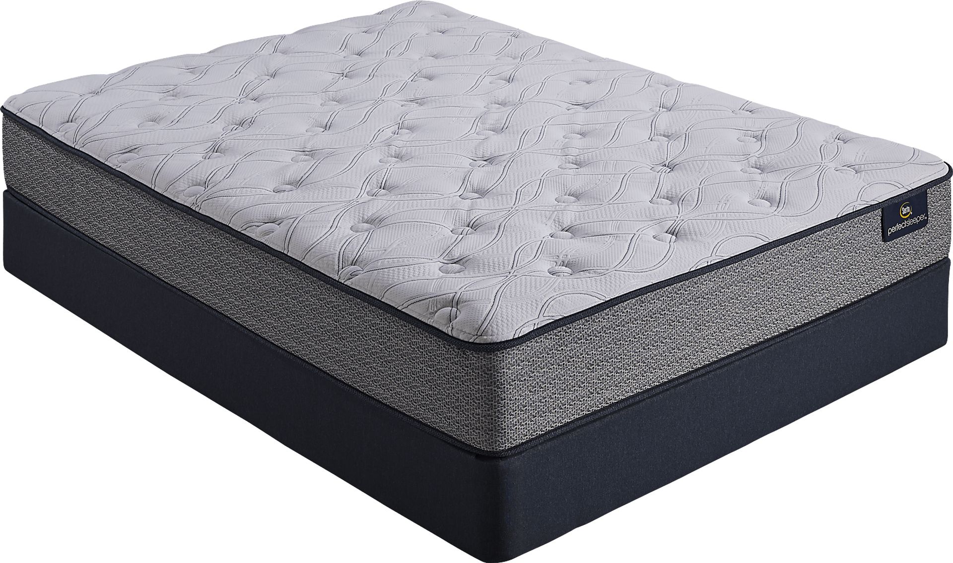 Serta Perfect Sleeper Pine Peak High Profile Queen Mattress Set - Image 1