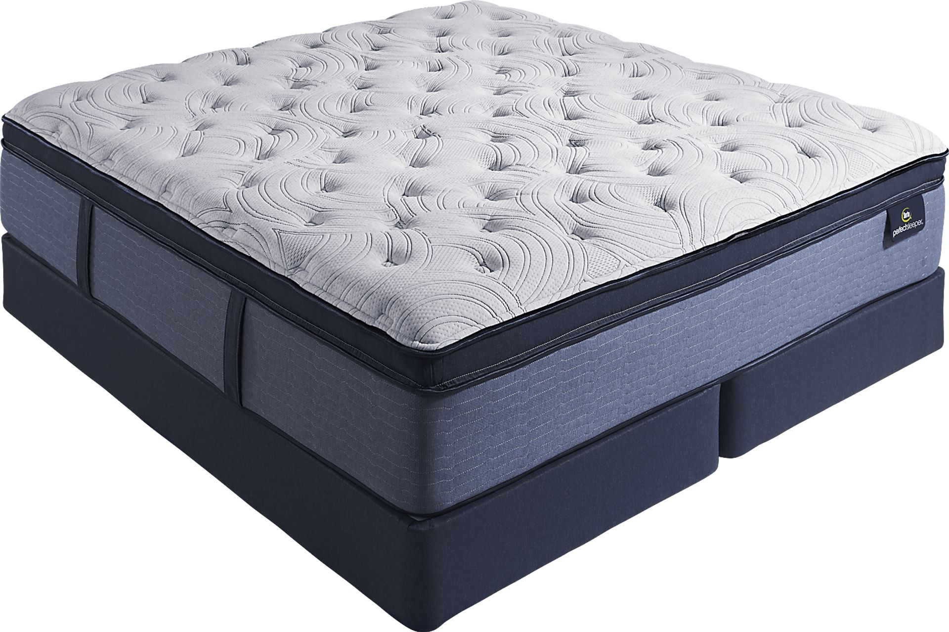 Serta Perfect Sleeper Rianna Low Profile King Mattress Set - Image 1