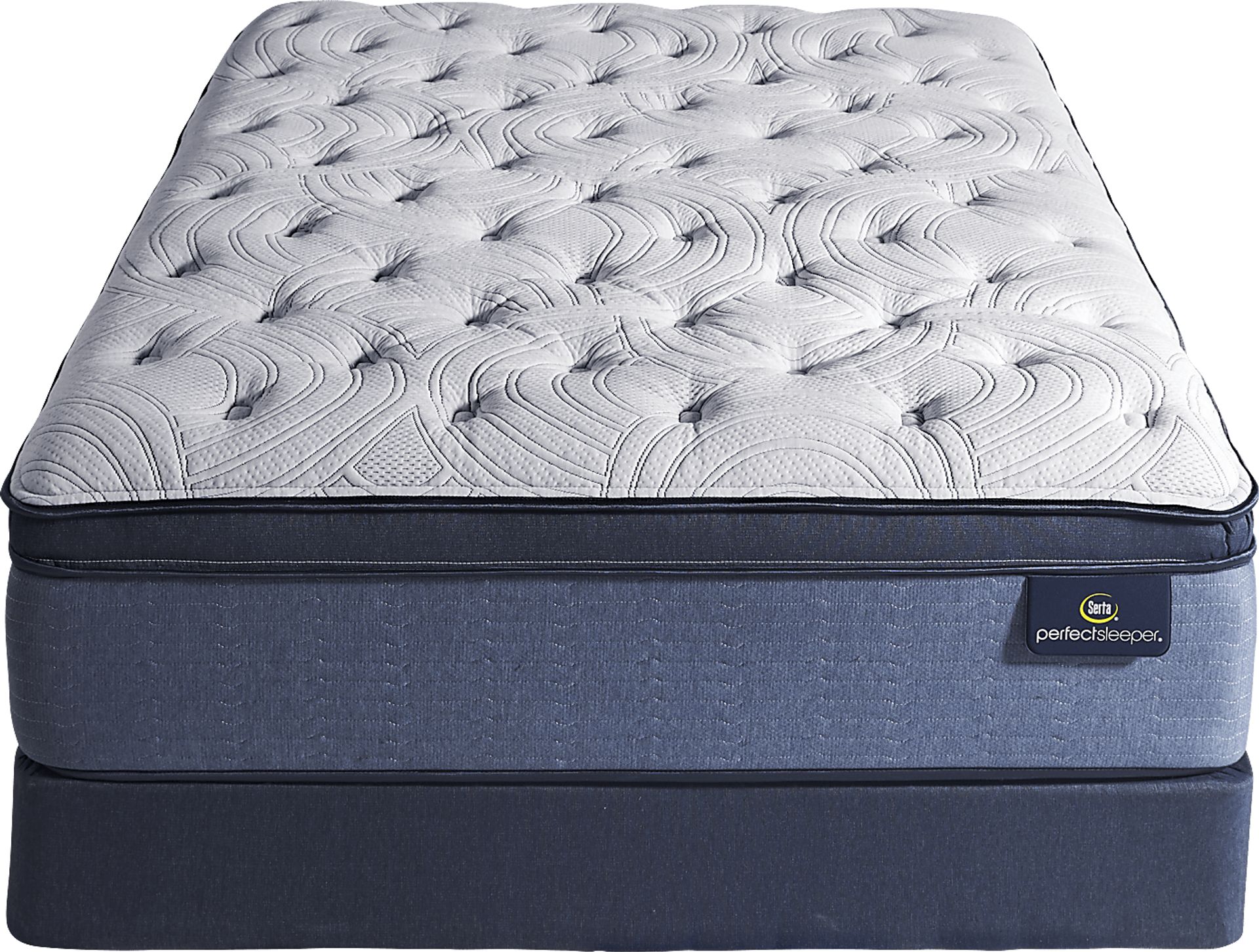 Serta Perfect Sleeper Rianna Low Profile Queen Mattress Set - Image 2