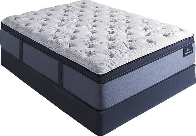 Serta Perfect Sleeper Rianna Low Profile Queen Mattress Set - Thumbnail - Image 1