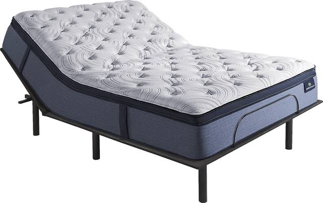 Serta Perfect Sleeper Rianna Queen Mattress with Head Up Only Base - Thumbnail - Image 1