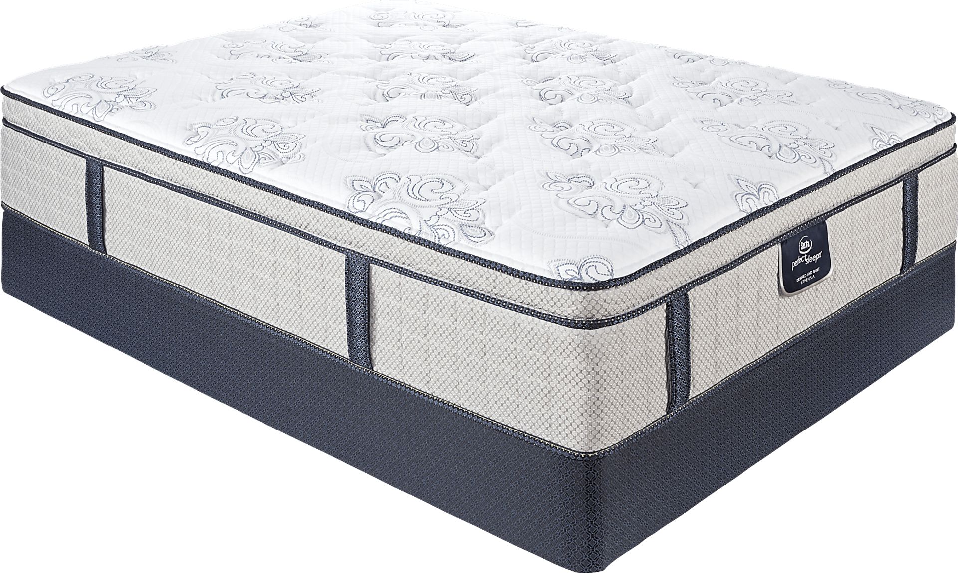 Serta Perfect Sleeper Secluded Oaks King Mattress Set - Image 1