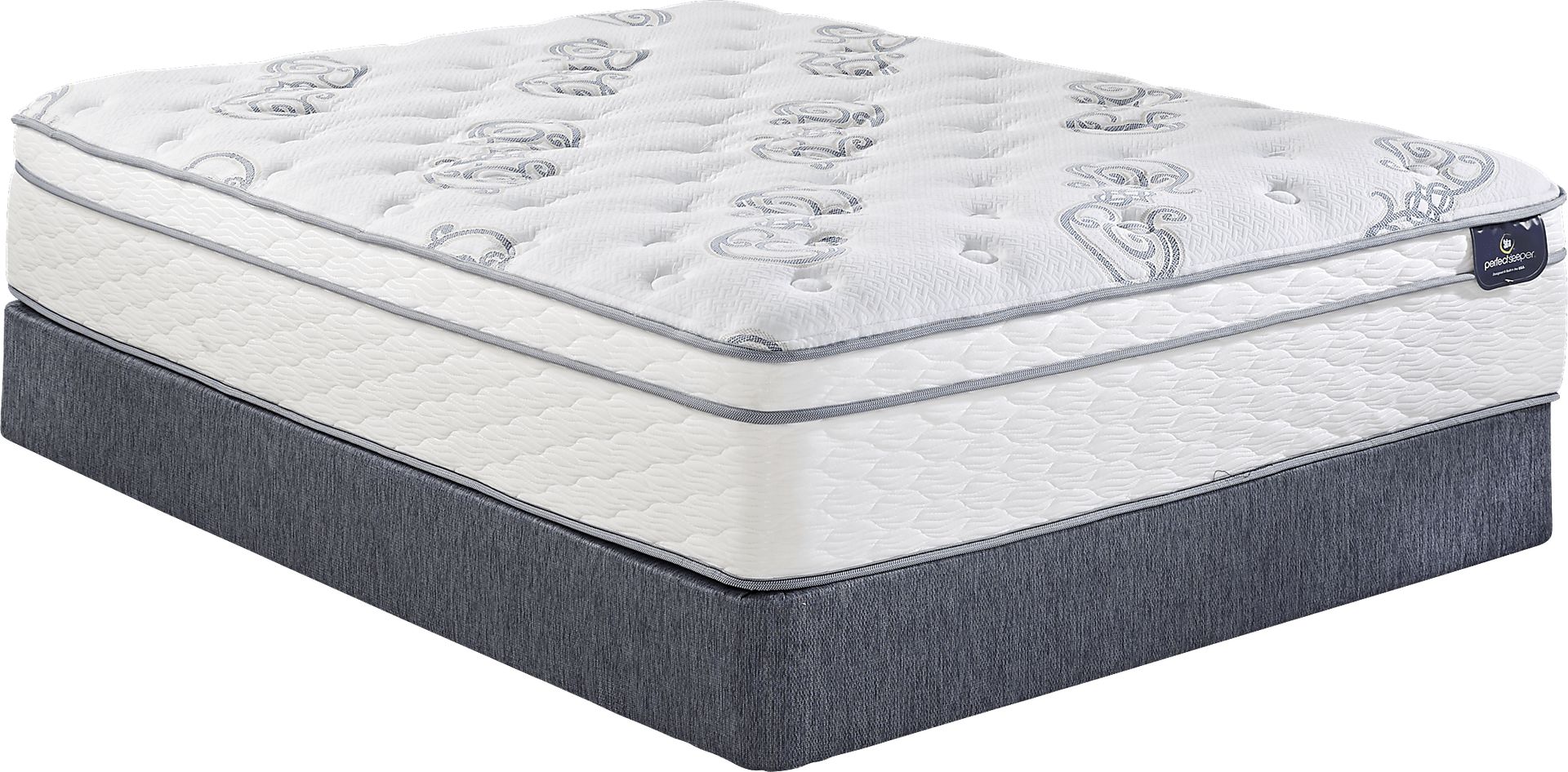 Serta Perfect Sleeper Select Clarendon Ridge Low Profile King Mattress Set - Image 1