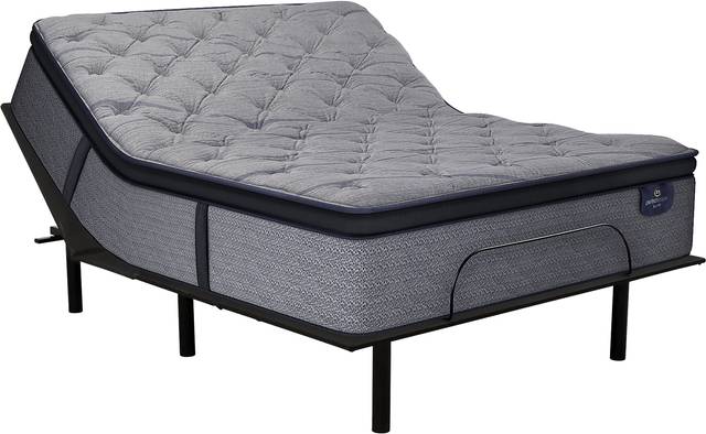 Serta Perfect Sleeper Vernon Hills King Mattress with RTG Sleep 2000 Adjustable Base - Thumbnail - Image 1