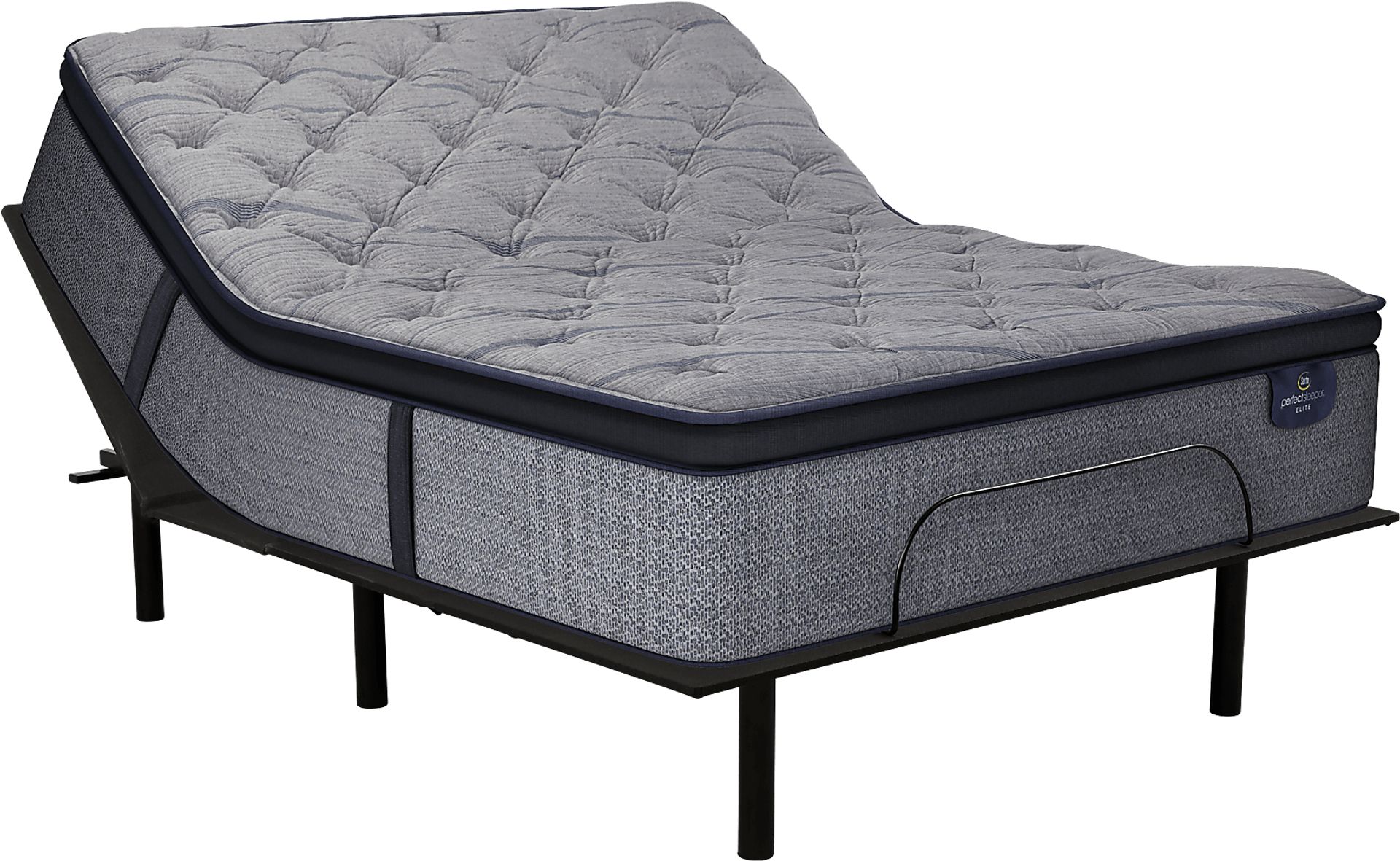 Serta Perfect Sleeper Vernon Hills King Mattress with RTG Sleep 2000 Adjustable Base - Image 1