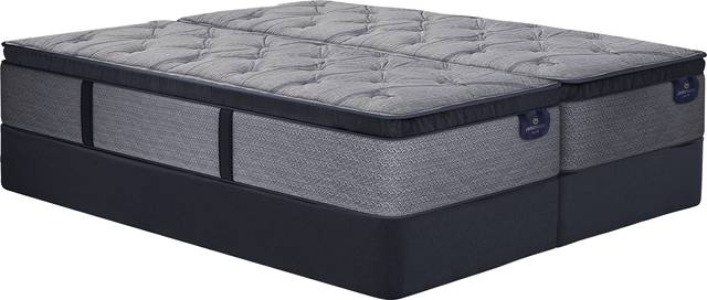 Serta Perfect Sleeper Vernon Hills Low Profile Split King Mattress Set - Thumbnail - Image 1