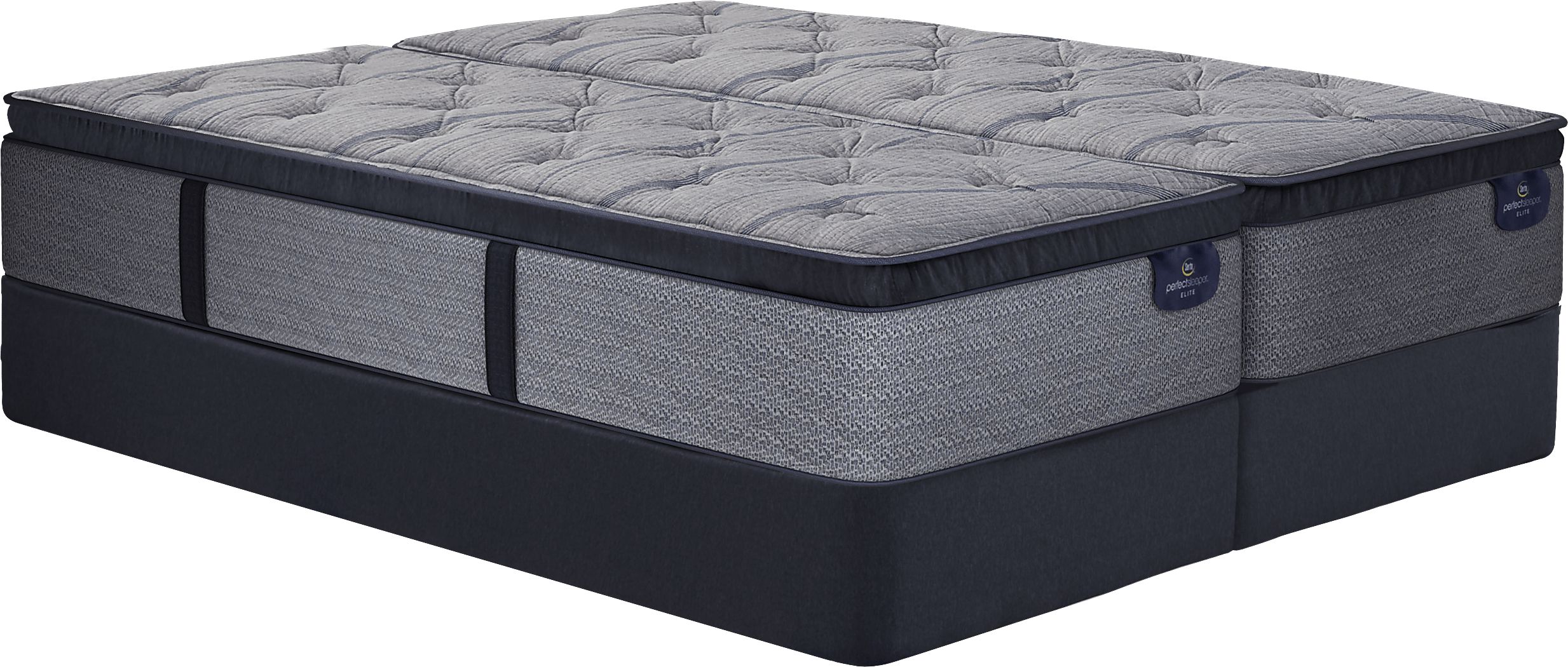 Serta Perfect Sleeper Vernon Hills Split King Mattress Set Rooms To Go