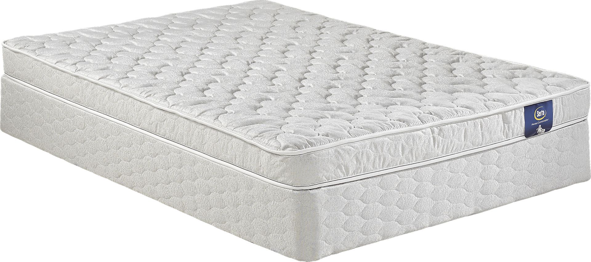Serta Sertapedic Annette Low Profile Full Mattress Set - Image 1