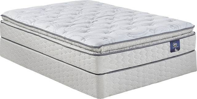 Serta Sertapedic Widefield Low Profile Full Mattress Set - Thumbnail - Image 1