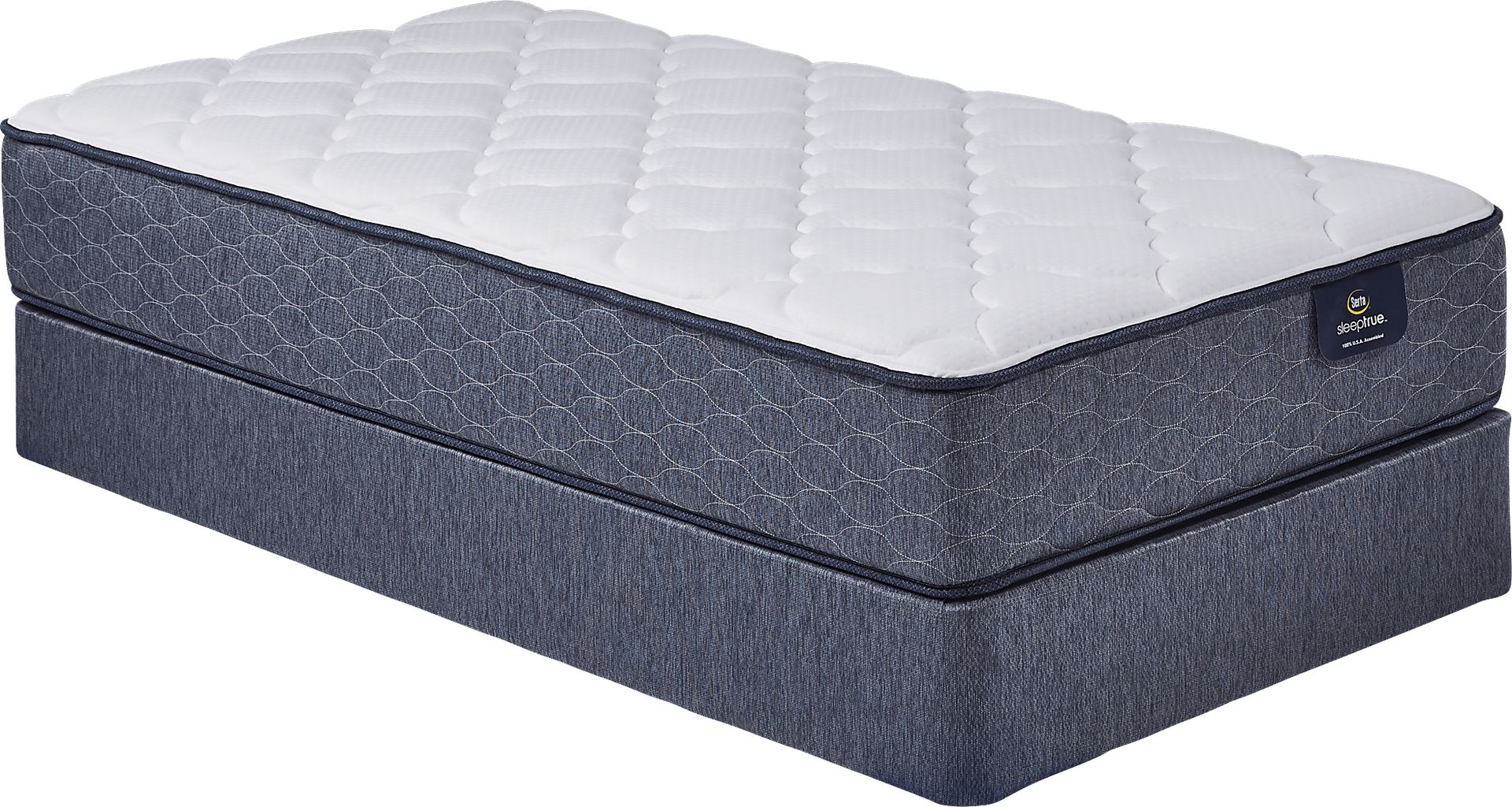 Serta Sheridan Low Profile Twin Mattress Set - Image 1