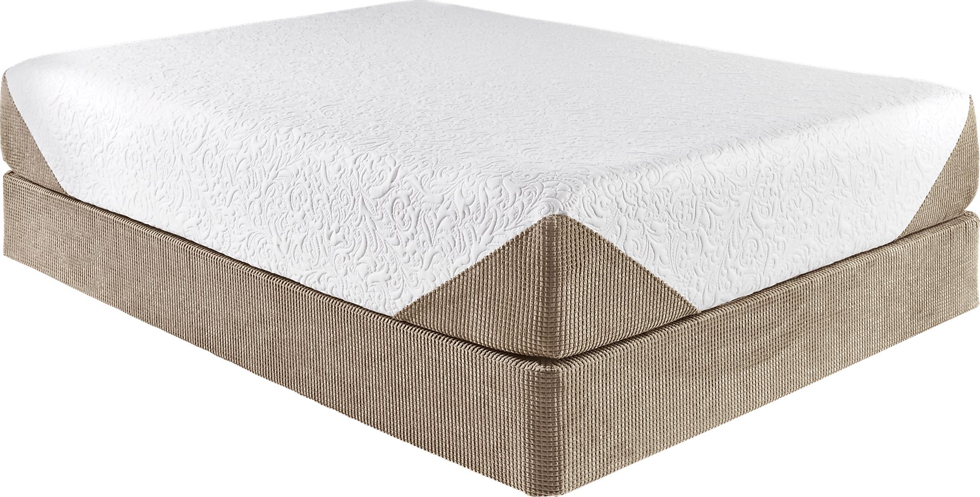Serta Verrazano Low Profile Queen Mattress Set - Image 1