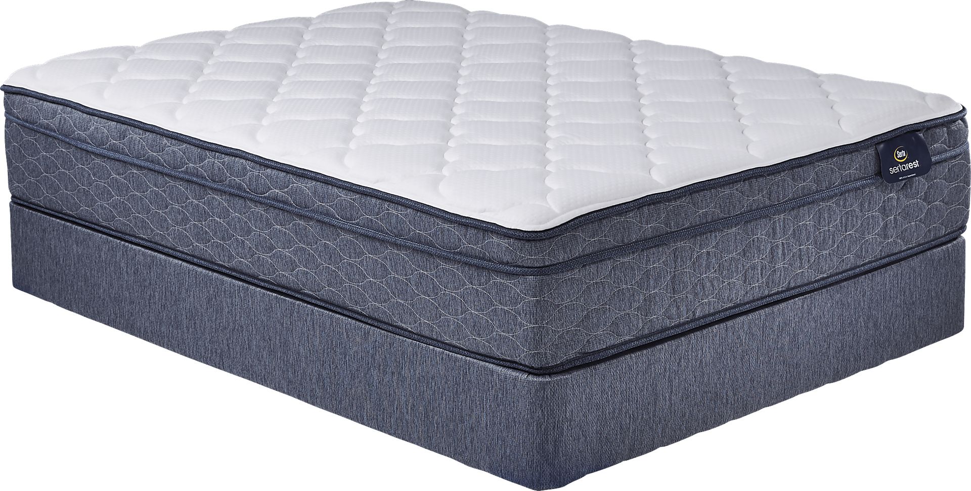 Serta Witmere Low Profile Full Mattress Set - Image 1