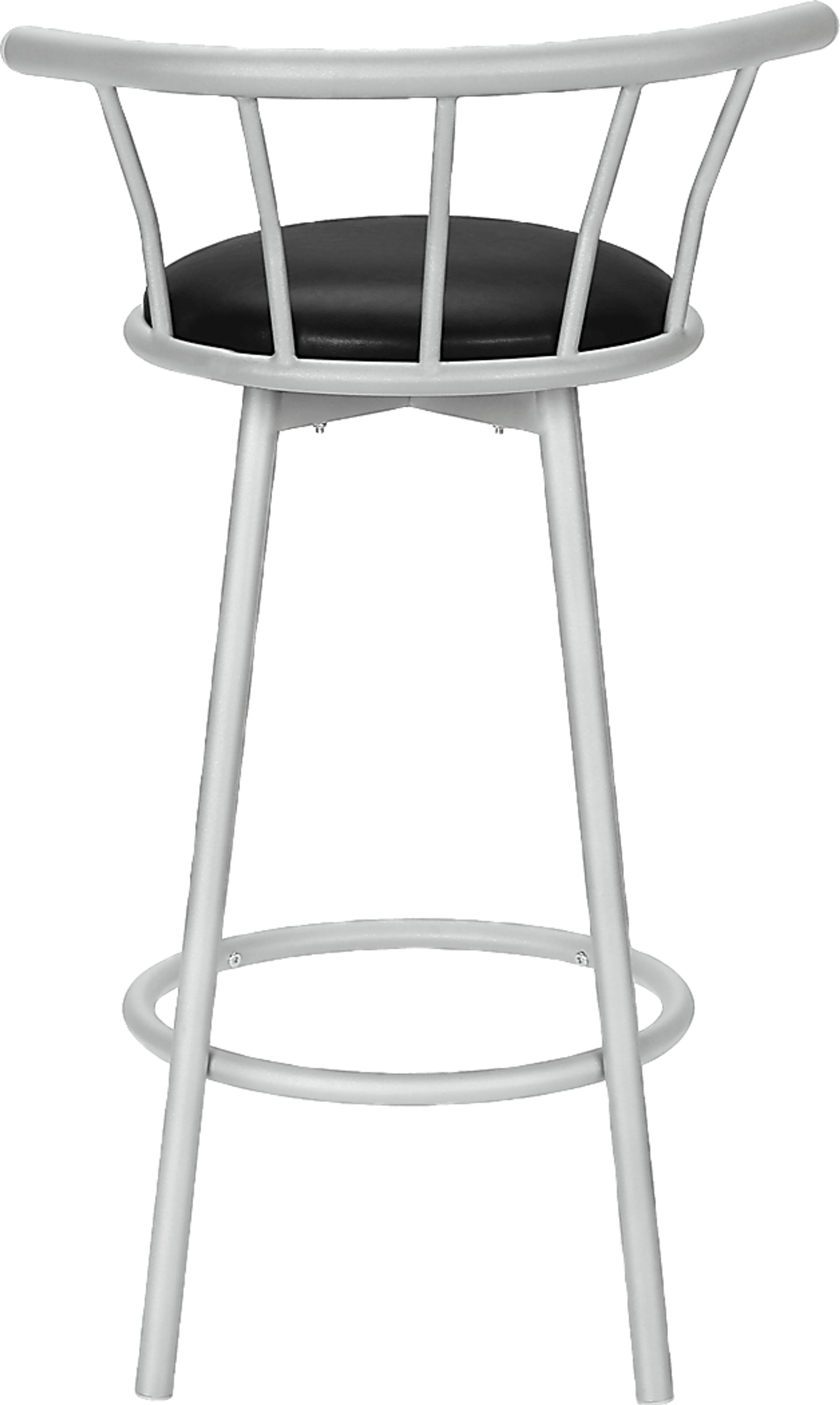 Sesslie Black Swivel Barstool, Set of 2 - Image 9