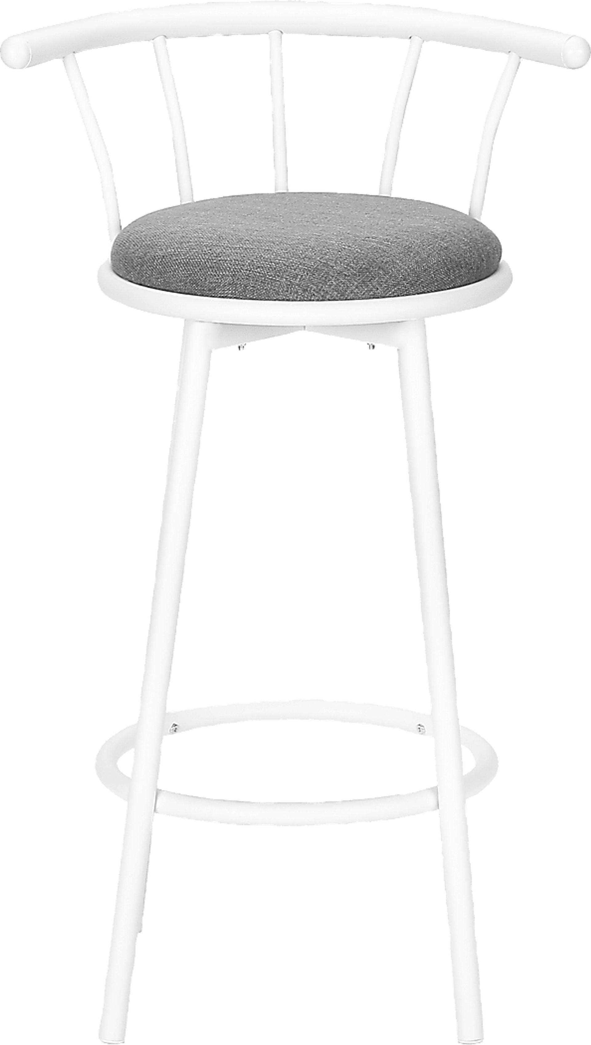 Sesslie Gray Swivel Barstool, Set of 2 - Image 10