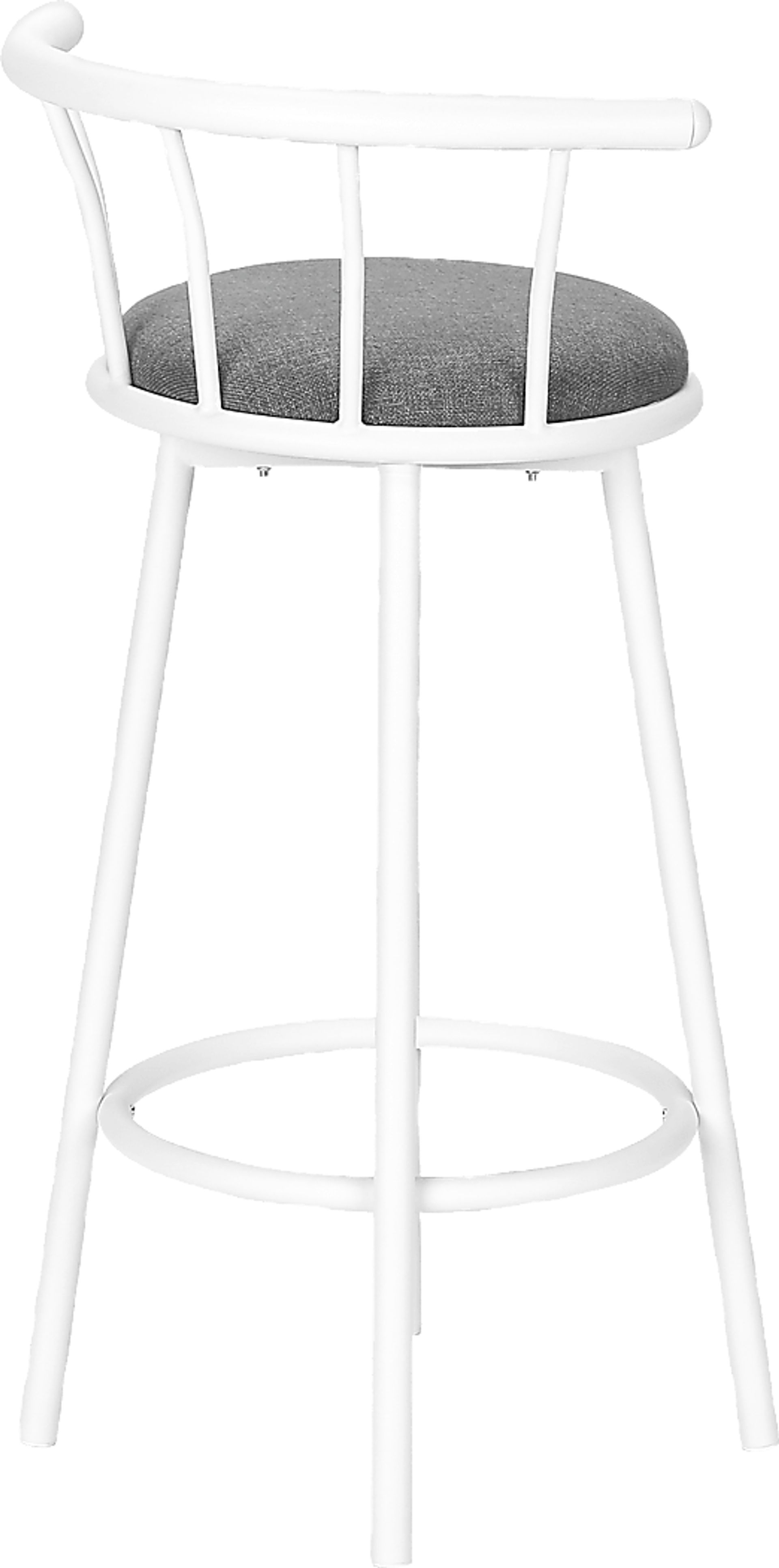 Sesslie Gray Swivel Barstool, Set of 2 - Image 7