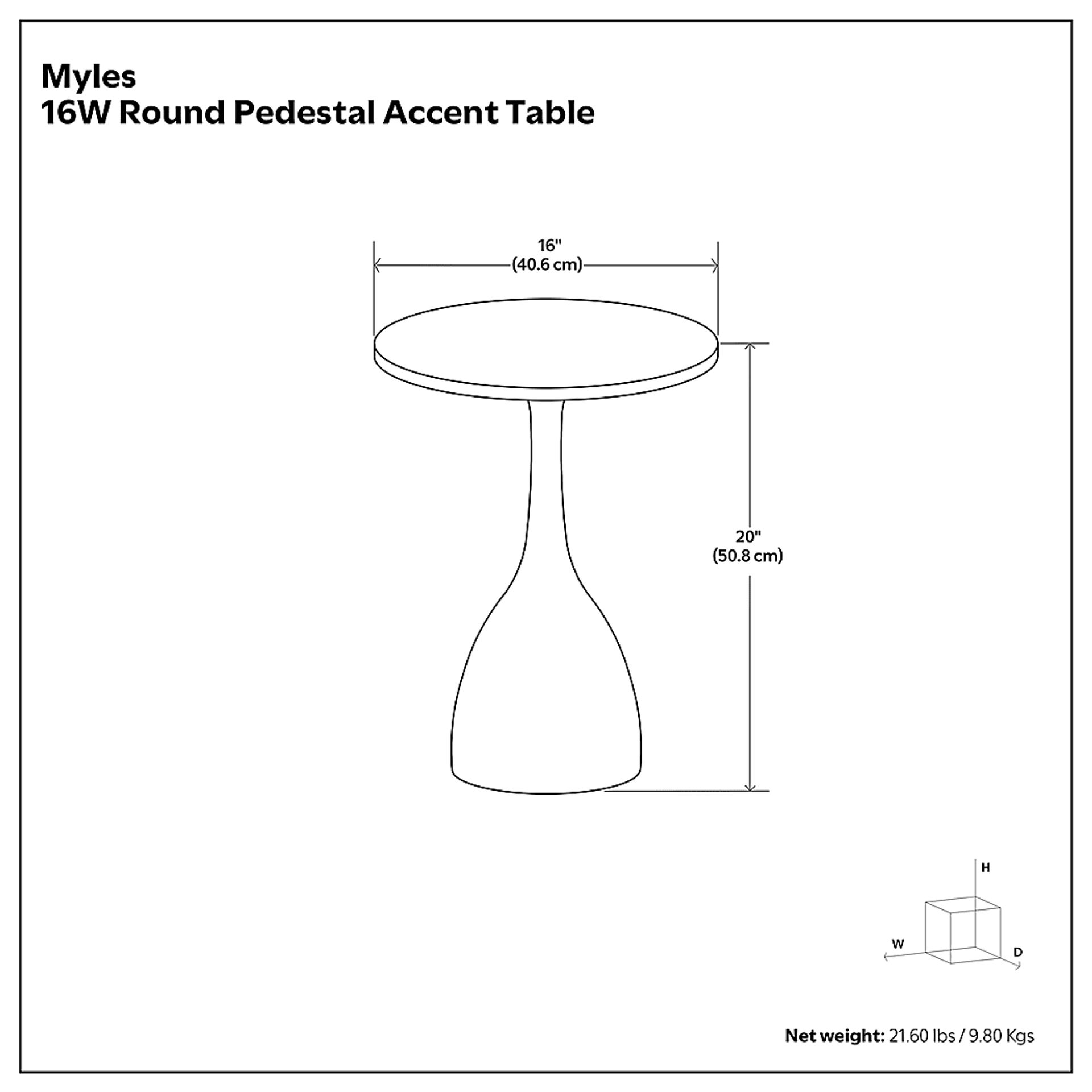 Setara Black Side Table - Image 8