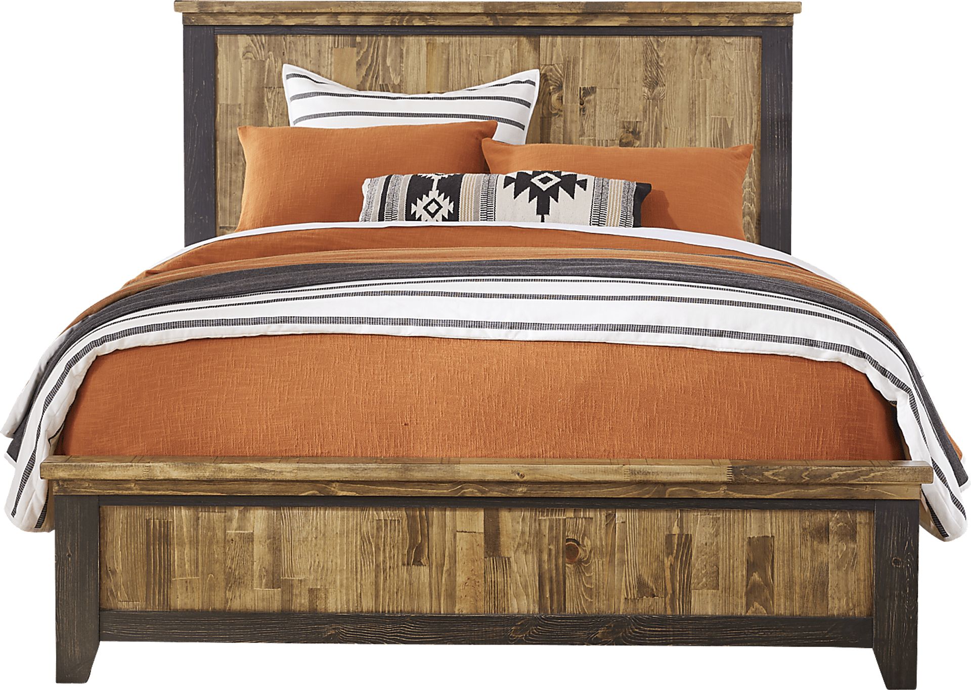 Settrick Tan 8 Pc King Panel Bedroom - Image 2