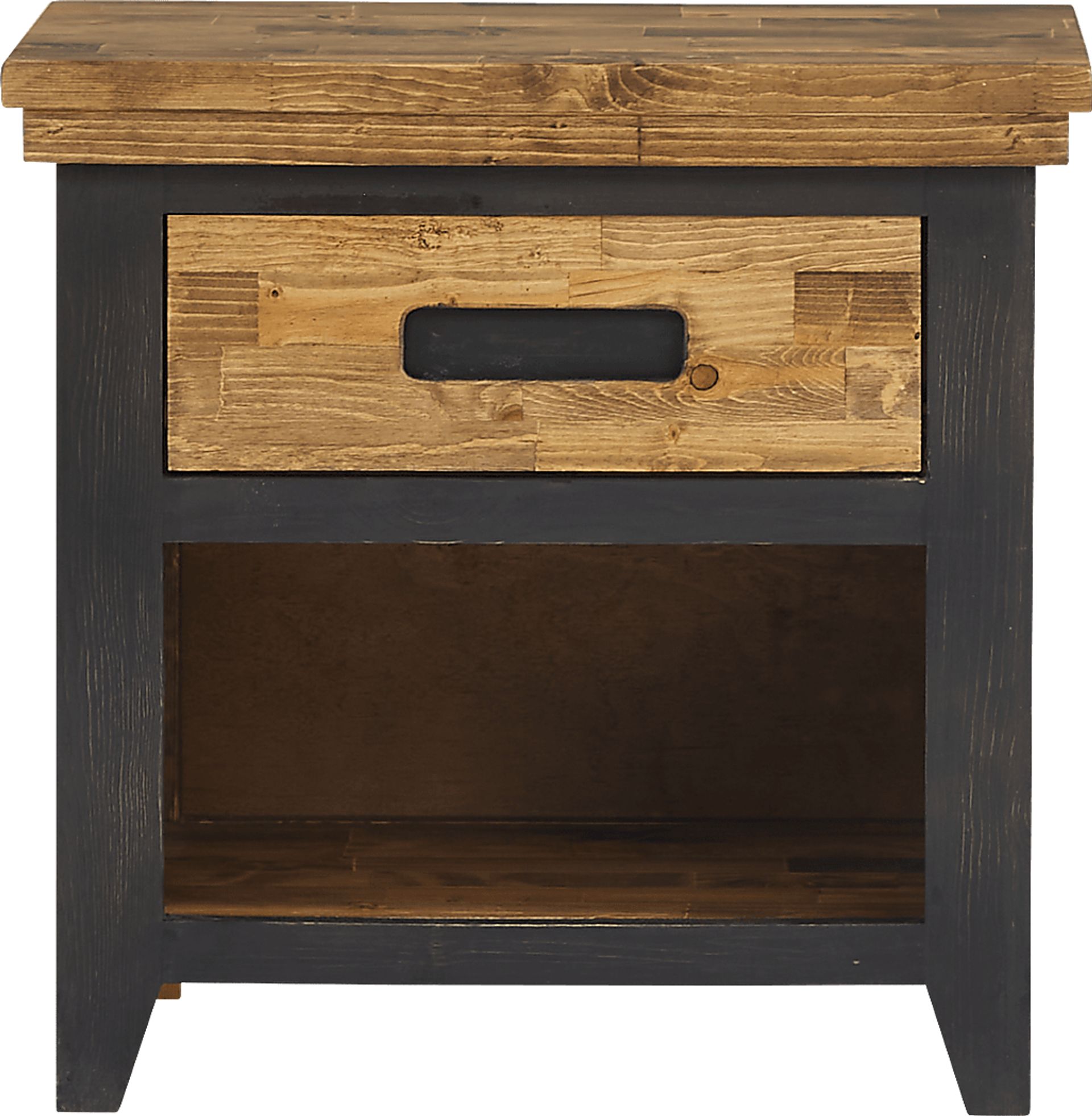 Settrick Tan Nightstand - Image 1