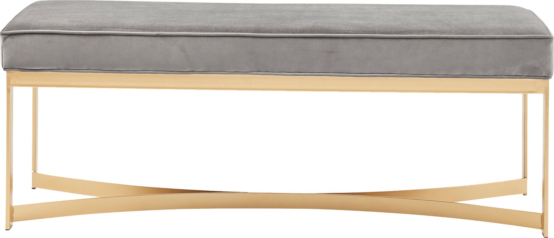 Sewall Gray Accent Bench - Image 1